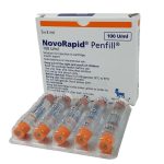 نوفورابيد بنفل 100 وحدة/مل 5 خراطيش × 3 مل | NovoRapid Penfill نوفورابيد بنفل 100 وحدة/مل 5 خراطيش