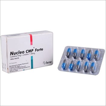 نيوكليو سي ام بي فورت 10 كبسولات Nucleo CMP Forte Cytidine Uridine