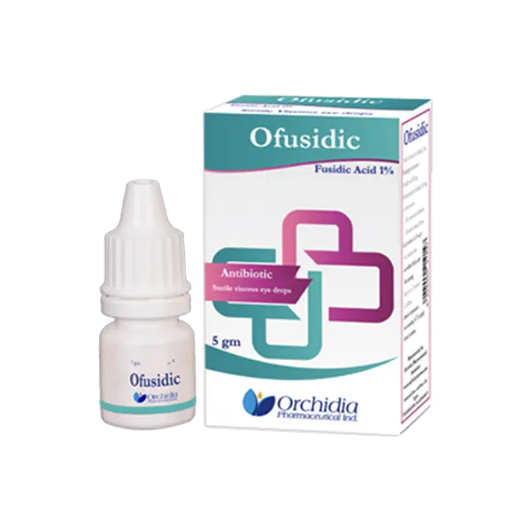 اوفيوسيديك قطرة عين 5 مل اوفيوسيديك قطرة عين 5 مل Ofusidic Fusidic Acid 1%