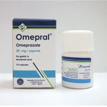اوميبرال 20 مجم 14 كبسولة Omepral Omeprazole