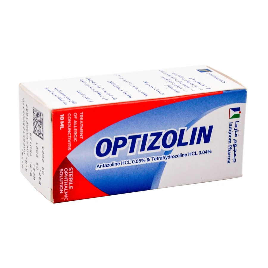 اوبتيزولين قطرة عين 10 مل | Optizolin سعر اوبتيزولين قطرة عين 10 مل في مصر وصورة العبوة