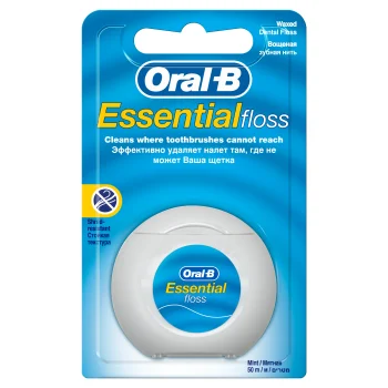 اورال بي خيط اسنان اسنشال منت 50 متر Oral-B Essential Floss Mint 50m