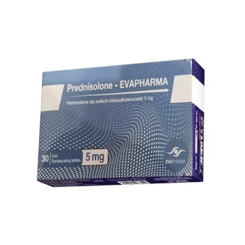 بريدنيسولون إيفا فارما 5 مجم Prednisolone EVA Pharma عبوة 30 قرص سريع الذوبان