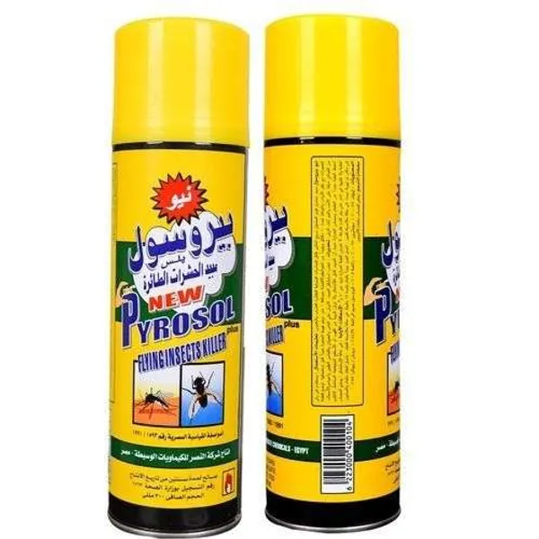 بيروسول مبيد الحشرات الطائرة 300 مل | Pyrosol بيروسول 300 مل بخاخ للحشرات الطائرة Pyrosol عبوة أمامية وخلفية