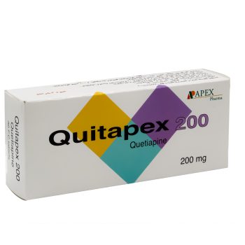 كويتابكس 200 مجم 30 قرص Quitapex Quetiapine من Multi-Apex