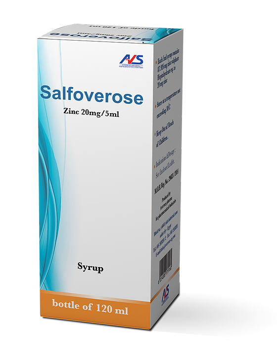 سعر سالفوفيروز 20 مجم/5 مل شراب 120 مل في مصر 2026 | Salfoverose سعر سالفوفيروز 20 مجم/5 مل شراب 120 مل زنك في مصر