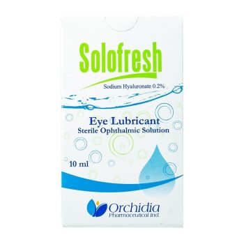 سولوفريش قطرة عين 10 مل Solofresh Sodium Hyaluronate سعر في مصر