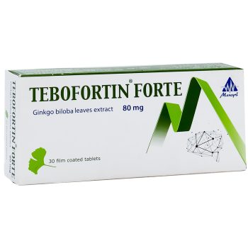 تيبوفورتين فورت 80 مجم 30 قرص Tebofortin Ginkgo Biloba