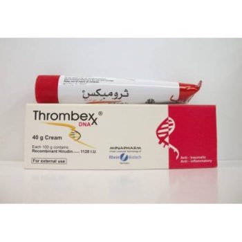 ثرومبكس DNA كريم 40 جم Thrombex Recombinant Hirudin