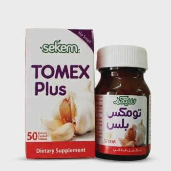 تومكس بلاس 300 مجم 50 قرص Tomex Plus Garlic