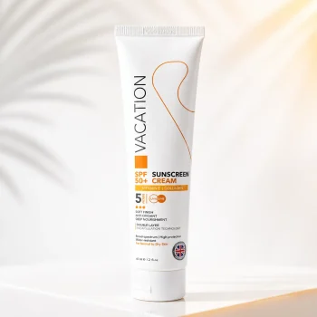 فاكيشن كريم واقي الشمس SPF50+ حجم 60 مل للبشرة العادية والجافة