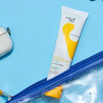 عبوة فاكيشن Sunscreen Cream SPF50+ 60 مل واقي الشمس