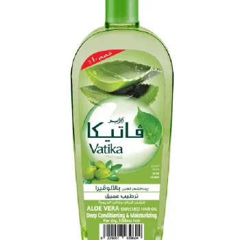 فاتيكا زيت شعر بالصبار 180 مل Vatika Aloe Vera Enriched Hair Oil