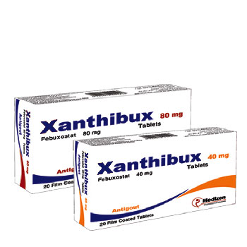 زانثيبوكس 80 مجم 20 قرص Xanthibux Febuxostat سعر في مصر