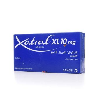 صورة عبوة زاترال إكس إل 10 مجم 30 قرص ممتد المفعول ألفوزوسين من سانوفي