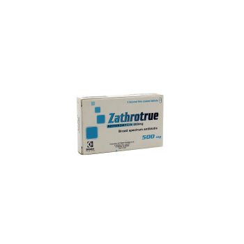 زاثروترو 500 مجم 3 أقراص Zathrotrue Azithromycin