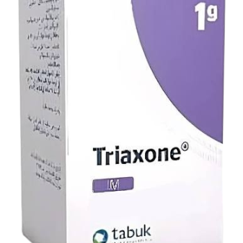 ترياكسون 1جم عضل