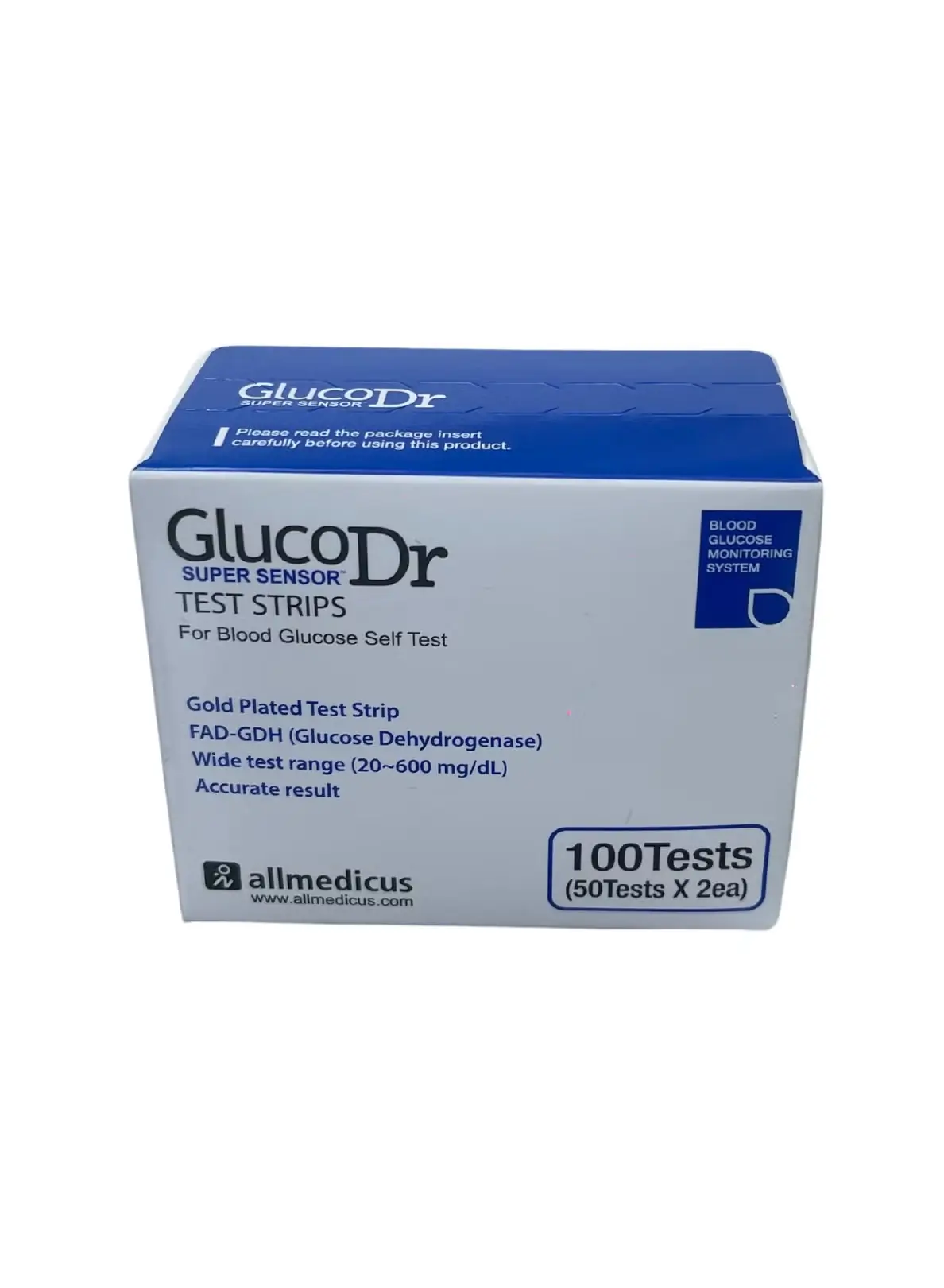 جلوكودكتور 100 شريط جلوكو دكتور