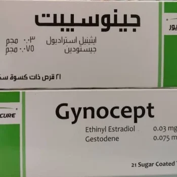 جينوسيبت 21 قرص Gynocept يحتوي على إيثينيل إستراديول وجيستودين لمنع الحمل. تعرفي على طريقة الاستخدام، نسيان الحبوب، التحذيرات، الجلطات والسعر في مصر.