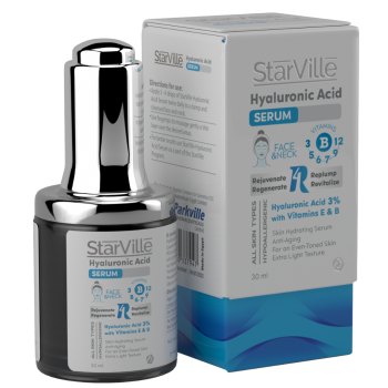 ستارفيل هيالورونيك اسيد سيروم 30 مل Starville Hyaluronic Acid Serum