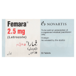سعر فيمارا 2.5 مجم في مصر 2026 | Femara 30 قرص فيمارا Femara 2.5 mg – 30 قرص