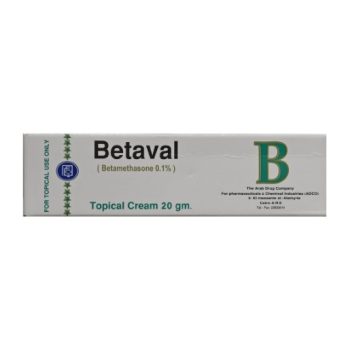 بيتافال كريم 0.1% 20 جم Betaval Betamethasone Valerate من ADCO