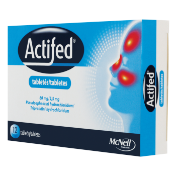 اكتيفيد 12 قرص Actifed 60 mg 2.5 mg