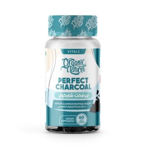 أورجانيك نيشن كافيين شاركول 60 كبسولة