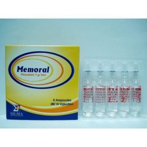 Memoral 1 g / 5 ml Injection