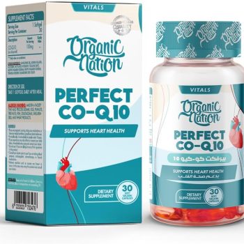 Organic Nation Perfect CoQ10 30 Tablets