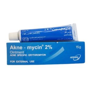 يُستخدم اكنيمايسين 2% مرهم 15 جرام كعلاج موضعي فعّال لحب الشباب الالتهابي