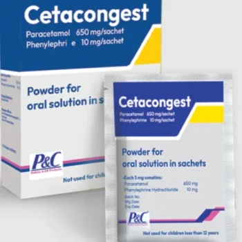 سعر سيتاكونجيست 10 أكياس Cetacongest في مصر للبرد والاحتقان