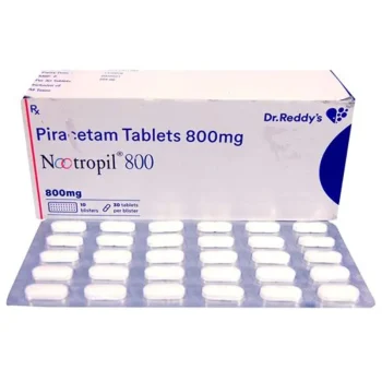شكل عبوة ميمورال Memoral 800 مجم 30 قرص تحتوي على Piracetam