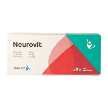 سعر نيوروفيت 30 قرص Neurovit في مصر فيتامين B1 B6 B12 للأعصاب