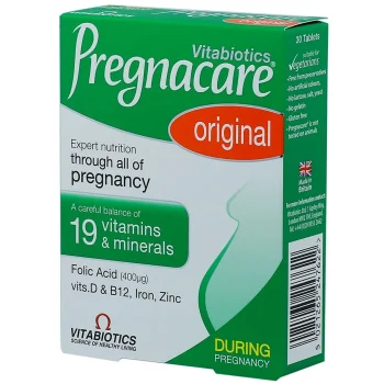سعر بريجناكير أوريجينال 30 قرص Pregnacare Original في مصر للحامل