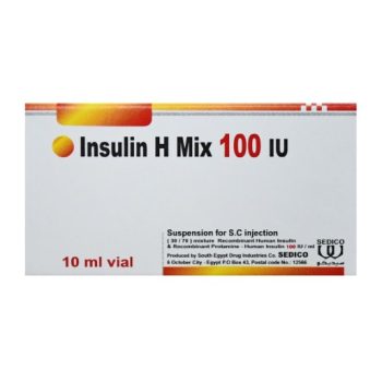 انسولين اتش مكس 70/30 100 وحدة دولية فيال