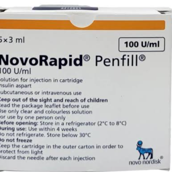 نوفورابيد 100وحدة/مل 5 اقلام بنفل