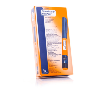 نوفورابيد 100وحدة دولية/مل 5 اقلام فليكسبن