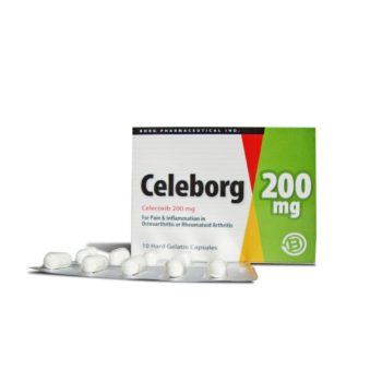 سيليبورج 200 مجم كبسول | مضاد التهاب  لعلاج الروماتيزم والالم |Celeborg 200 mg Capsules | مضاد التهاب غير ستيرويدي NSAID فعال لتخفيف الالتهاب والألم|صيدليات غانم 01021442166