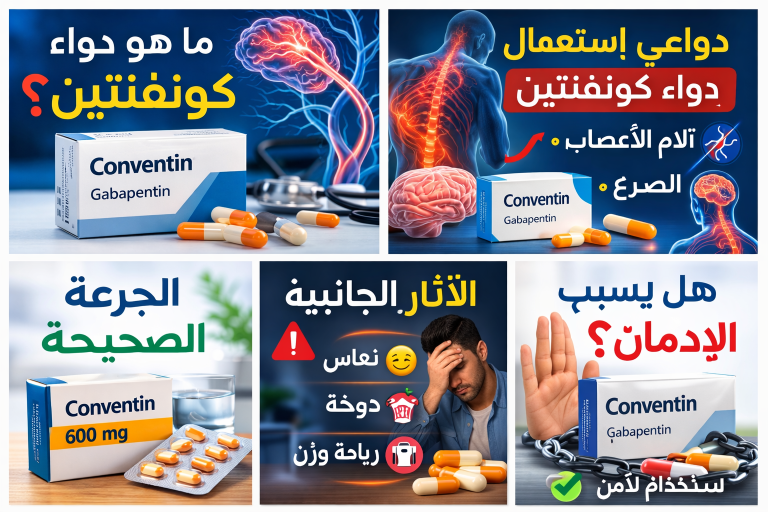 ما هو دواء كونفنتين Conventin - الدواء المصري