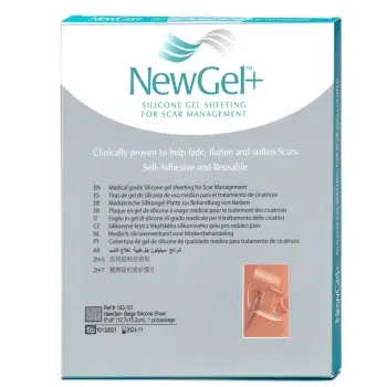 نيو جل + كلير شرائط سيليكون 4 قطع