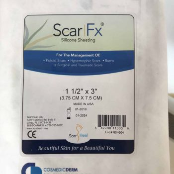 سكار إف إكس سيليكون شيت 2.5*2.5 سم