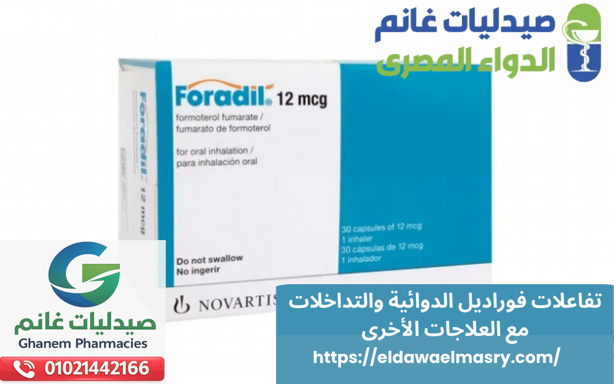 تفاعلات فوراديل الدوائية والتداخلات مع العلاجات الأخرى