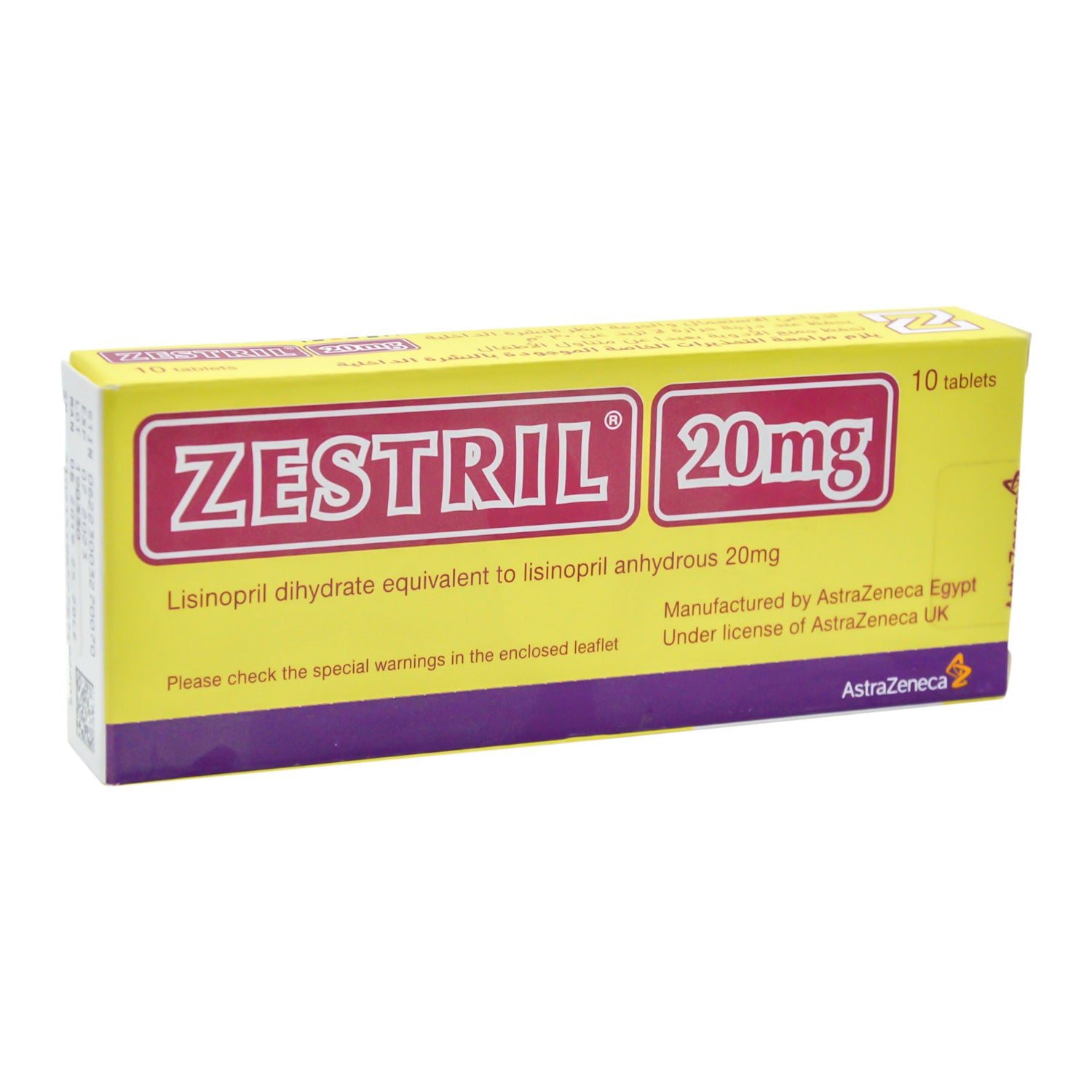 سعر زيستريل 20 مجم 10 أقراص سعر زيستريل 20 مجم 10 أقراص Zestril 20 mg