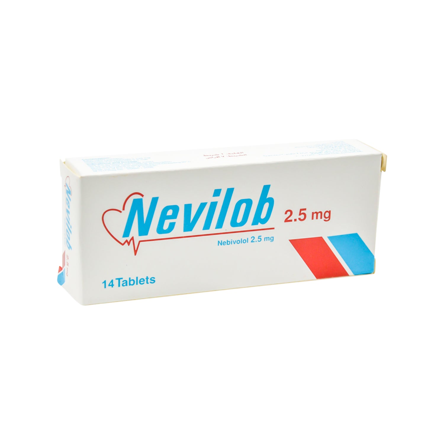 سعر نيفيلوب 2.5 مجم 14 قرص | Nevilob 2.5 mg نيفيلوب 2.5 مجم 14 قرص لارتفاع ضغط الدم