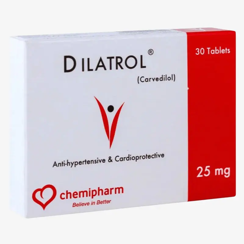 سعر ديلاترول 25 مجم 30 قرص | Dilatrol 25 mg سعر ديلاترول 25 مجم 30 قرص Dilatrol 25 mg