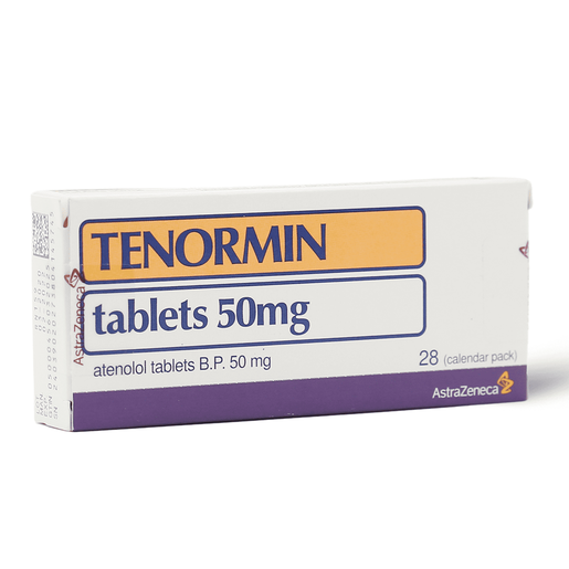 سعر تينورمين 50 مجم 28 قرص | Tenormin 50 mg تينورمين 50 مجم 28 قرص لعلاج الضغط