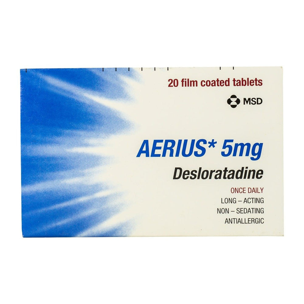 إيريوس 5 مجم 20 قرص إيريوس 5 مجم 20 قرص Aerius 5 mg