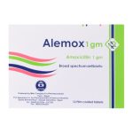اليموكس 1 جم 12 قرص | Alemox 1 gm اليموكس 1 جم 12 قرص