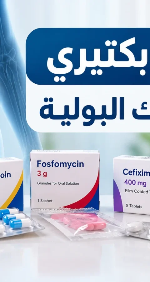 الدواء المصرى مضاد بكتيرى للمسالك البوليه